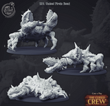 3D Printed Cast n Play Undead Pirate Beast 28mm 32mm D&D - Charming Terrain