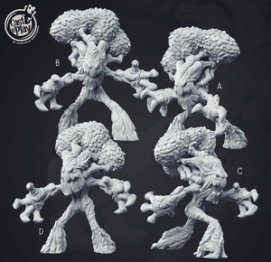 3D Printed Cast n Play - Young Ents Set 28mm 32mm D&D - Charming Terrain