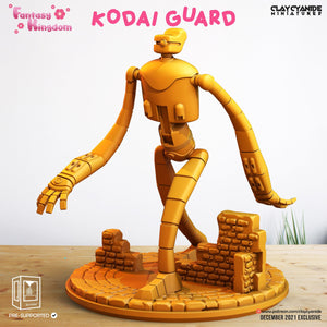 3D Printed Clay Cyanide Fantasy Kingdom - Kodai Guard 28mm 32mm D&D - Charming Terrain