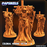 3D Printed Papsikels Colonial Marine Victim Set 28mm 32mm - Charming Terrain