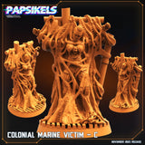 3D Printed Papsikels Colonial Marine Victim Set 28mm 32mm - Charming Terrain