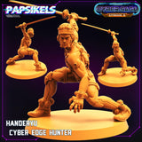 3D Printed Papsikels - Cyber Saga Episode 2 Handeryu Cyber Edge Hunter - 28mm 32mm - Charming Terrain