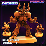 3D Printed Papsikels Hyper Papsinoid Kabutole B Hyper Papsinoid Kabutole Set 28mm 32mm - Charming Terrain