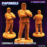 3D Printed Papsikels May 2023 Cyberpunk Corporate Counter Intel Set 28mm 32mm - Charming Terrain