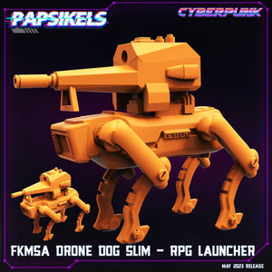 3D Printed Papsikels May 2023 Cyberpunk Fkmsa Battle Droid Set 28mm 32mm - Charming Terrain