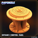 3D Printed Papsikels May 2023 Scifi - Star Entrance - Into The Multi World Set Terrain Set 28mm 32mm - Charming Terrain