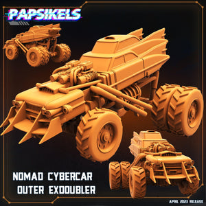 3D Printed Papsikels - Nomad Cybercar Outer Exdoubler - 28mm 32mm - Charming Terrain