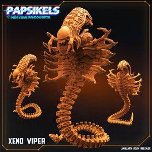 3D Printed Papsikels Xeno Viper 28mm 32mm - Charming Terrain