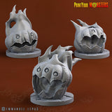 3D Printed Print your Monster Fire Pumpkins Pumpkins From Hell 28 32mm D&D - Charming Terrain