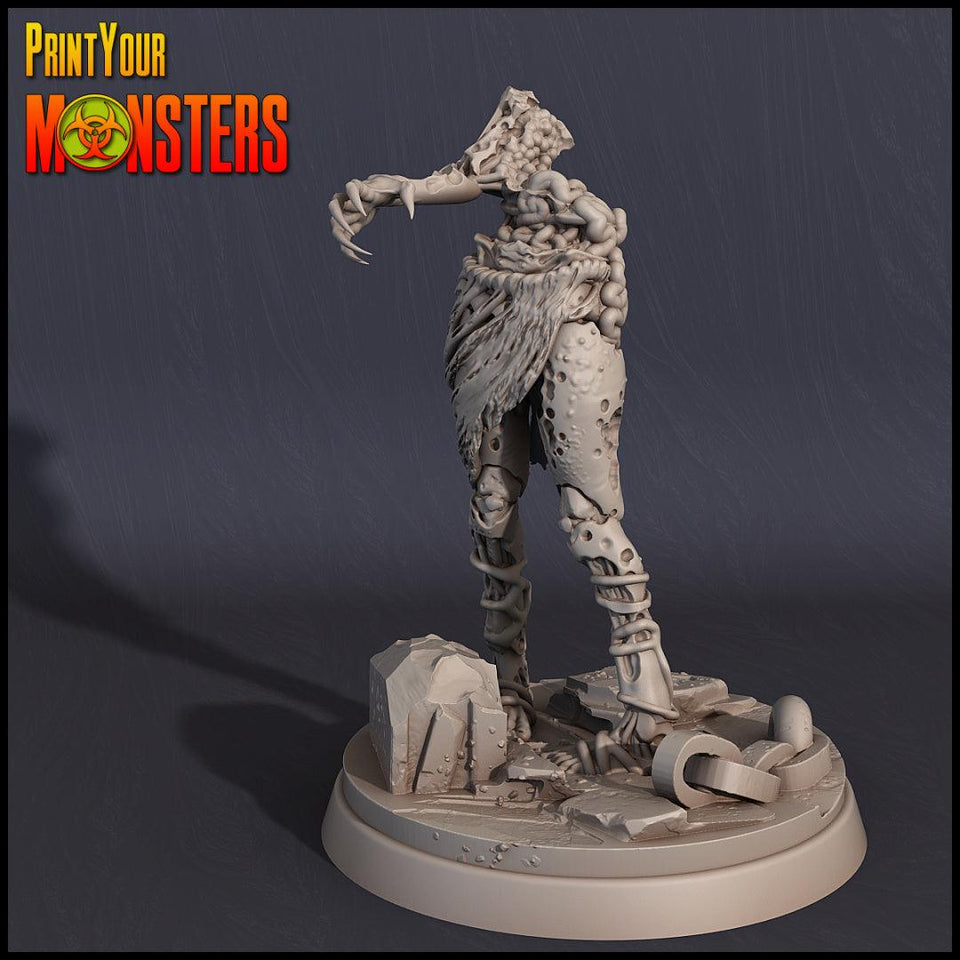 3D Printed Print your Monster Zombie Set 28 32mm D&D - Charming Terrain