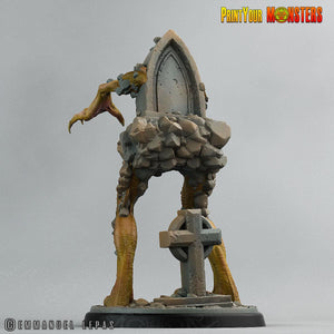 3D Printed Print Your Monsters Graveyard Monsters The Living Graveyard 28mm - 32mm D&D Wargaming - Charming Terrain