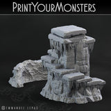 3D Printed Print Your Monsters Ice Dice Tower The Wrath of Gloomrime Monsters Part II Set 28mm - 32mm D&D Wargaming - Charming Terrain