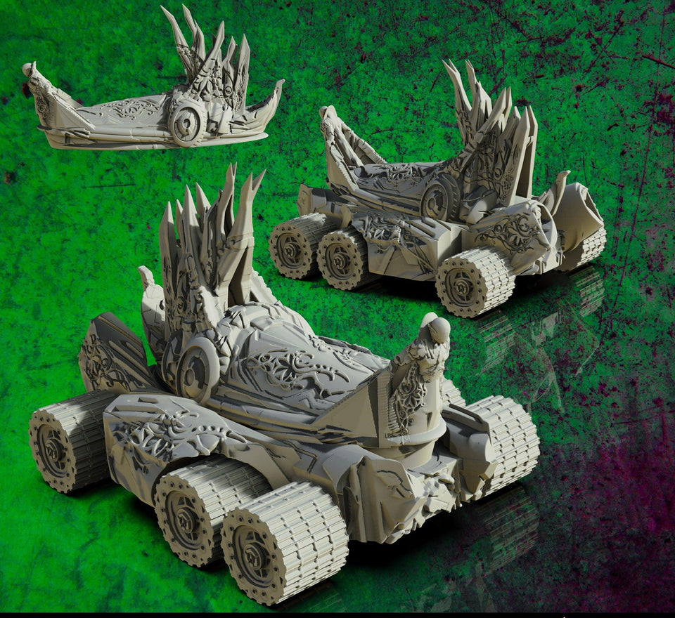 3D Printed SAWANT3D Elven Rover 28mm 32mm D&D - Charming Terrain