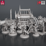 3D Printed STL Miniatures Inquisitors Set 28 - 32mm War Gaming D&D - Charming Terrain