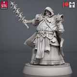 3D Printed STL Miniatures Inquisitors Set 28 - 32mm War Gaming D&D - Charming Terrain