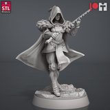 3D Printed STL Miniatures Inquisitors Set 28 - 32mm War Gaming D&D - Charming Terrain