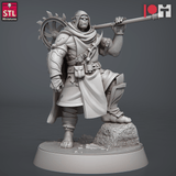 3D Printed STL Miniatures Inquisitors Set 28 - 32mm War Gaming D&D - Charming Terrain