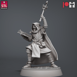 3D Printed STL Miniatures Inquisitors Set 28 - 32mm War Gaming D&D - Charming Terrain