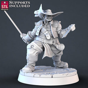 3D Printed STL Miniatures Pirate Set 28 - 32mm War Gaming D&D - Charming Terrain