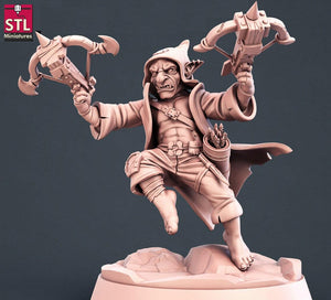 3D Printed STL Miniatures Vampire Hunters Set 28 - 32mm War Gaming D&D - Charming Terrain