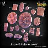 3D Printed Cast n Play Verdant Hideout Bases Set 28mm 32mm D&D