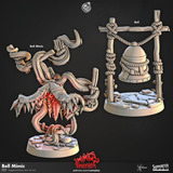 3D Printed Cast n Play Bell Mimic Mimics Mayhem Set 28mm 32mm D&D