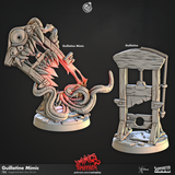 3D Printed Cast n Play Guillotine Mimic Mimics Mayhem Set 28mm 32mm D&D