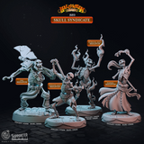 3D Printed Cast n Play Halloween Season Skull Syndicate 28mm 32mm D&D