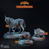 3D Printed Cast n Play Halloween Season Undead Companions 28mm 32mm D&D