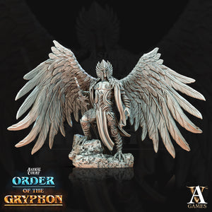 3D Printed Archvillain Games Astral Court Order of the Gryphon - Ucelot Skywardens 28mm 32mm D&D