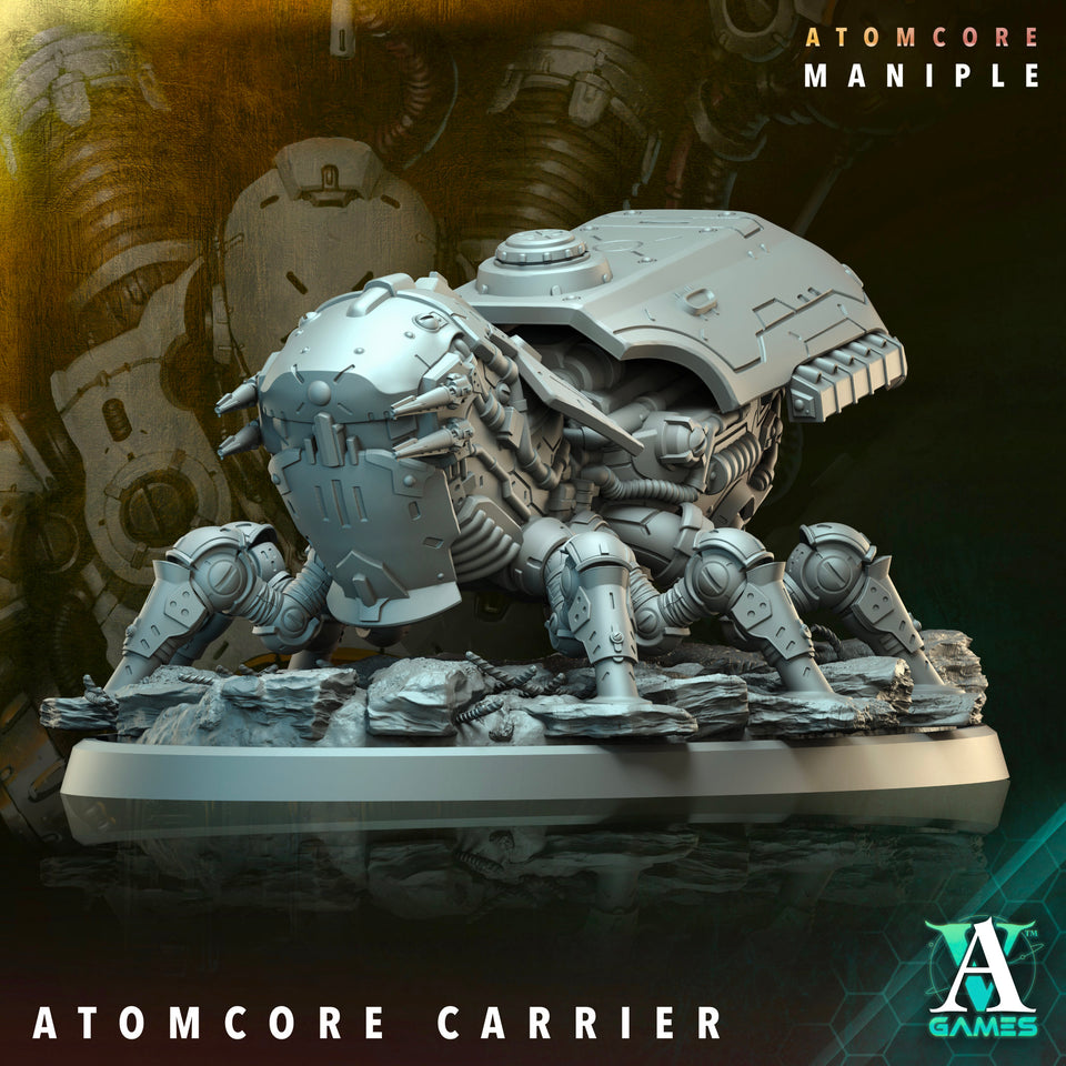 3D Printed Archvillain Games Atomcore Carrier Atomcore Maniple 28 32mm D&D