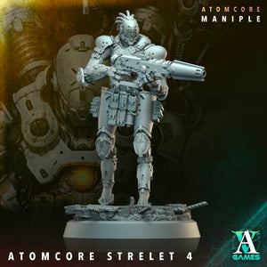 3D Printed Archvillain Games Atomcore Strelets Prospector Atomcore Maniple 28 32mm D&D