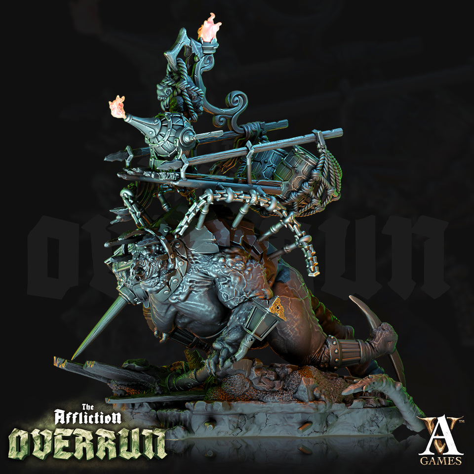 3D Printed Archvillain Games Affliction Overrun - Pestular 28mm 32mm D&D