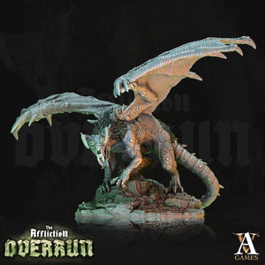 3D Printed Archvillain Games Affliction Overrun - Srelk Rat Dragon 28mm 32mm D&D