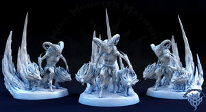 3D Printed Archvillain Games Arctic Owl Wanderer Frozen Wasteland 28 32mm D&D