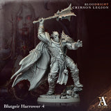 3D Printed Archvillain Games Blutgeir Harrower Bloodright - Crimson Legion 28 32mm D&D