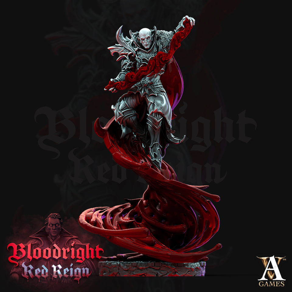 3D Printed Archvillain Games Bloodright Red Reign - Bloodcloaks 28mm 32mm D&D