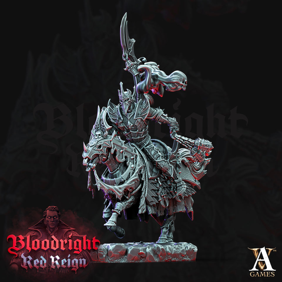 3D Printed Archvillain Games Bloodright Red Reign - Dread Hussars 28mm 32mm D&D