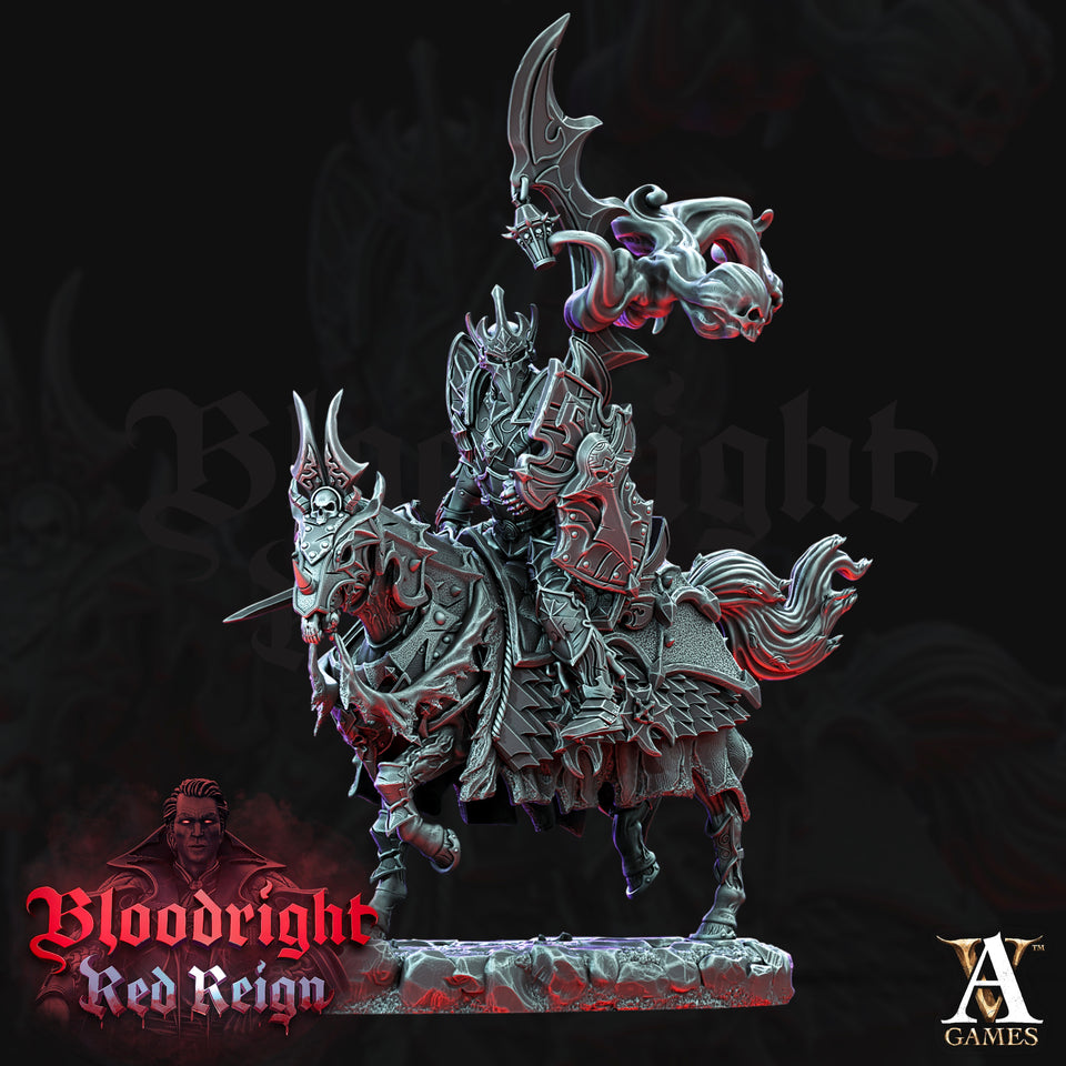 3D Printed Archvillain Games Bloodright Red Reign - Dread Hussars 28mm 32mm D&D