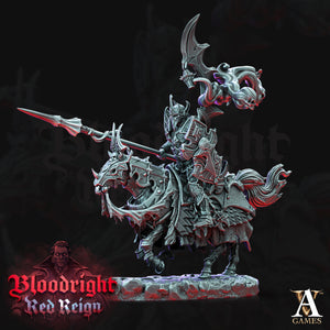 3D Printed Archvillain Games Bloodright Red Reign - Dread Hussars 28mm 32mm D&D