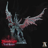 3D Printed Archvillain Games Bloodright Red Reign - Dreadwing 28mm 32mm D&D