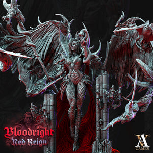 3D Printed Archvillain Games Bloodright Red Reign - Lilith 28mm 32mm D&D