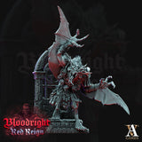 3D Printed Archvillain Games Bloodright Red Reign - Vampire Miasma 28mm 32mm D&D