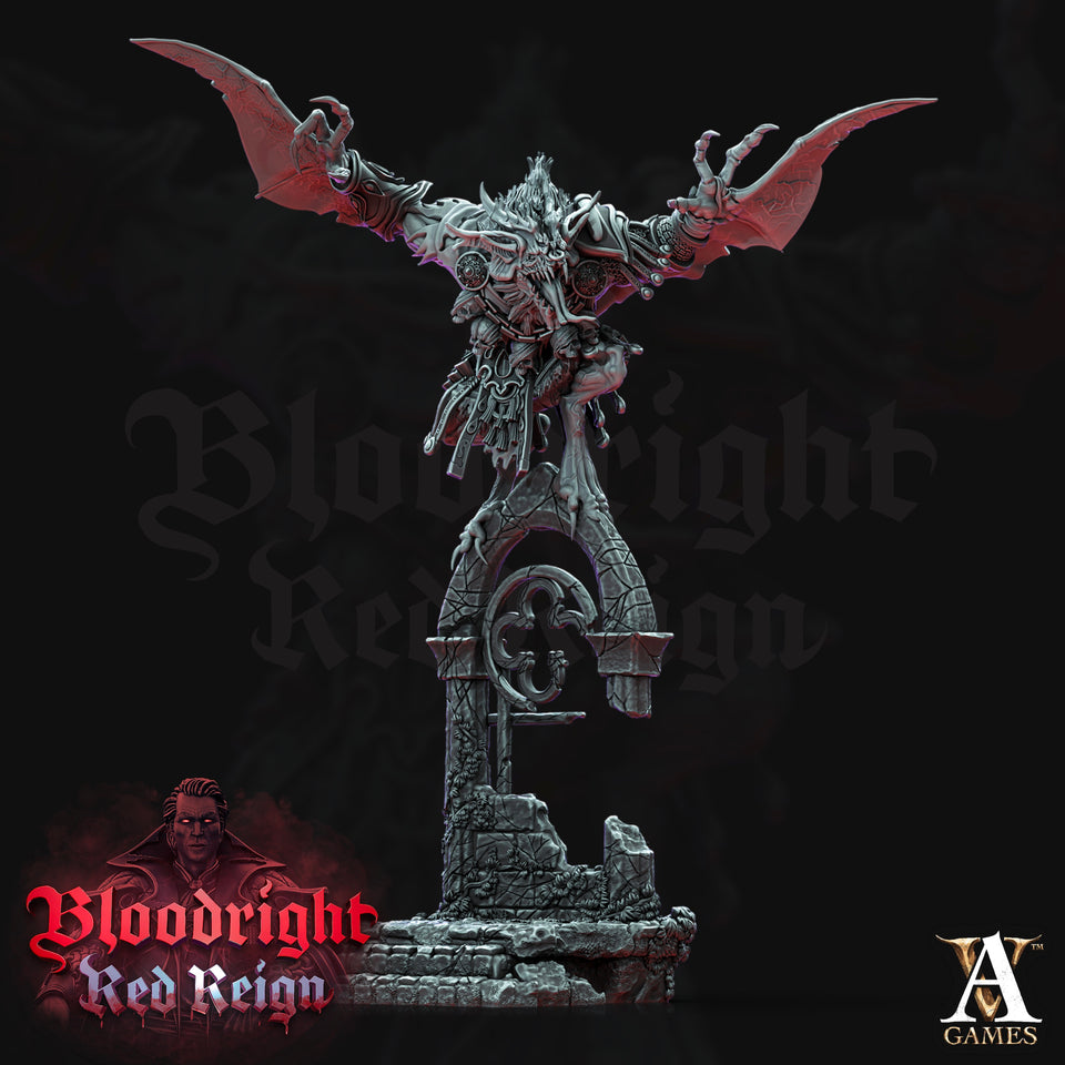 3D Printed Archvillain Games Bloodright Red Reign - Vampire Miasma 28mm 32mm D&D