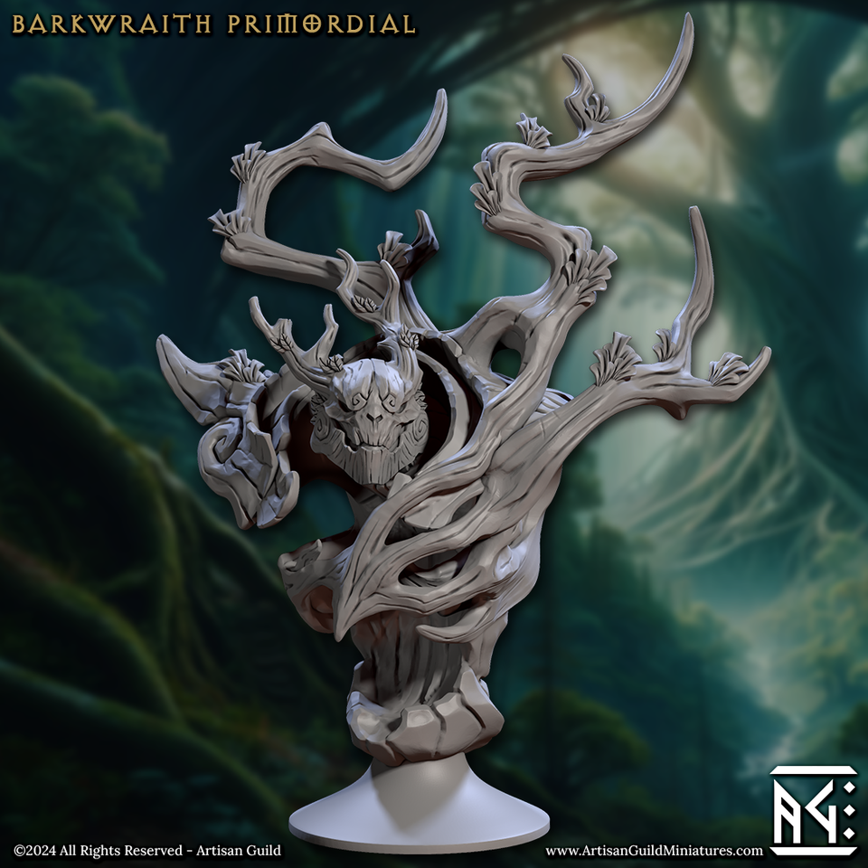 3D Printed Artisan Guild Barkwraith Spriggans Busts 28mm 32mm