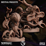 3D Printed Sordane Publishing Bestial Parasite Monster Mayhem II 28 32mm D&D