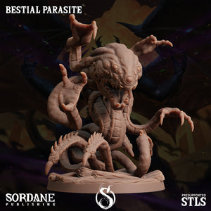 3D Printed Sordane Publishing Bestial Parasite Monster Mayhem II 28 32mm D&D