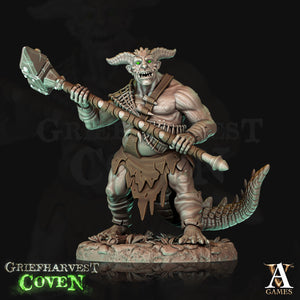 3D Printed Archvillain Games Defiled Hagservants Griefharvest Coven 28 32mm D&D