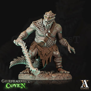 3D Printed Archvillain Games Defiled Hagservants Griefharvest Coven 28 32mm D&D