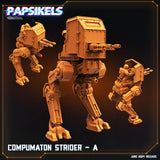 3D Printed Papsikels Compumaton Strider Set JUNE 2024 SCIFI 28mm 32mm